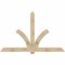 Ekena Millwork Redmond Rough Sawn Timber Gable Bracket, Douglas Fir, 96"W x 60"H x 4"D x 6"F, 15/12 Pitch GBW096X60X0406RED00RDF - alternate 1